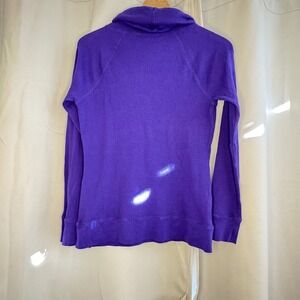 Lauren Ralph Lauren LRL Green Label Neck‎ Pullover Hoodie Purple Long Sleeve Top